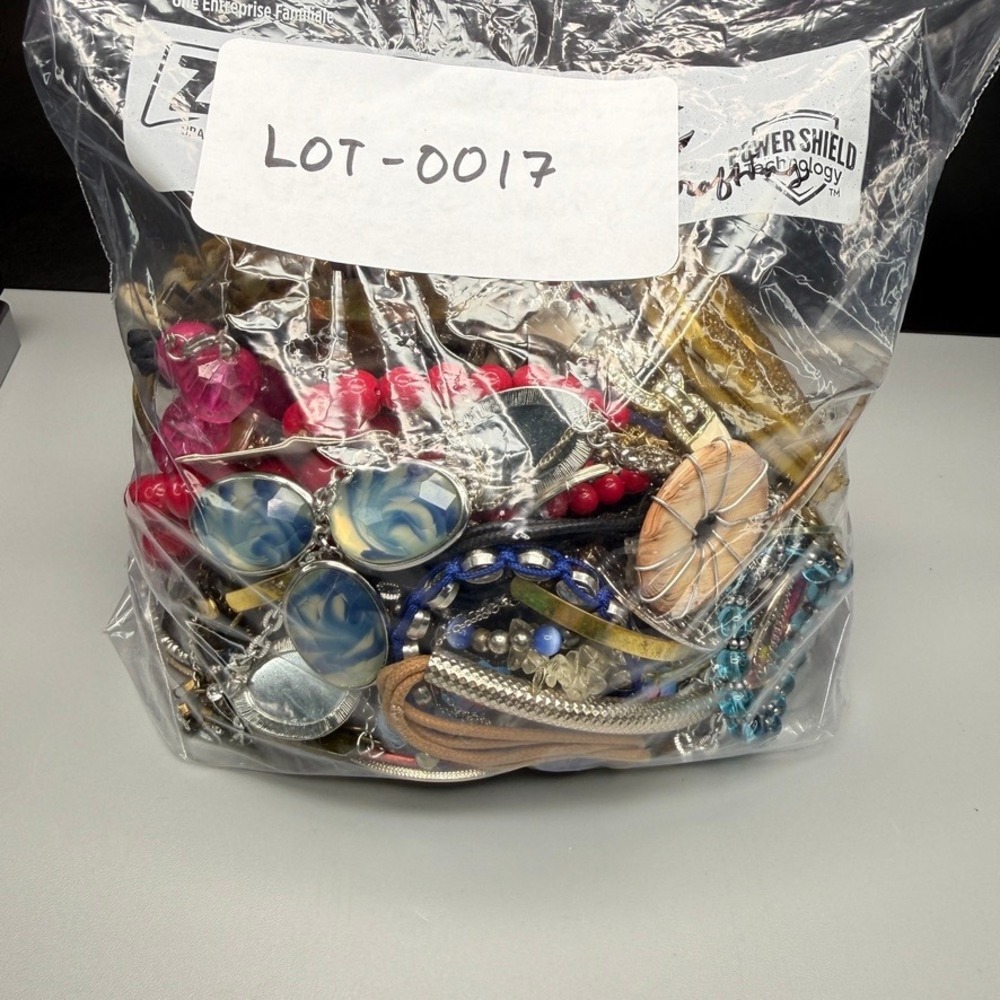 Junk Jewelry Lot over 3 lbs Pounds Harvest Craft Resell Tangled